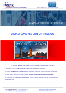 Programa Working in London 2016