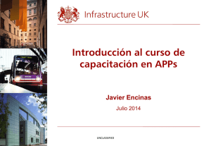 Introducción al curso de capacitación en APPs