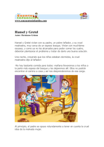 Hansel y Gretel - Cuentos infantiles