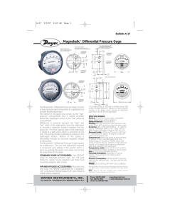 Magnehelic® Differential Pressure Gage