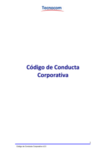Código de Conducta Corporativa