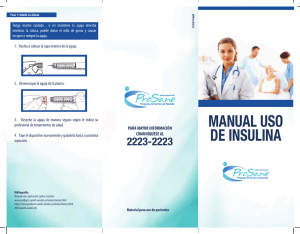 Manual uso de Insulina - Home
