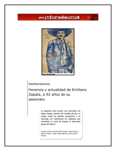 Herencia y actualidad de Emiliano Zapata, a 92 años de su asesinato
