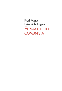 el manifiesto comunista