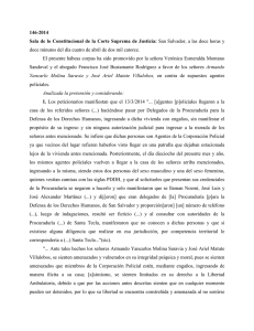 San Salvador, a las doce horas y doce minutos del día cuatr