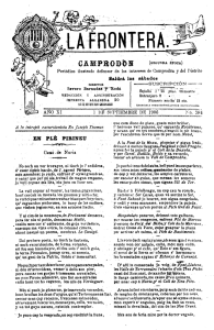 la frontera 19060901 - Arxiu Comarcal del Ripollès