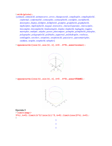 sec 13.1 curvas en el espacio