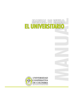 manual el universitario - Universidad Cooperativa de Colombia