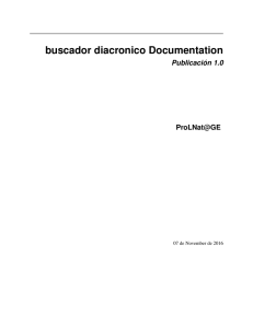 buscador diacronico Documentation