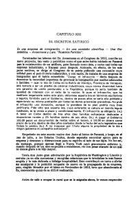 CAPITULO XIII EL ESCRITOR SATIRICO En una empresa de