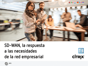 SD-WAN, la respuesta de la red a las necesidades de los