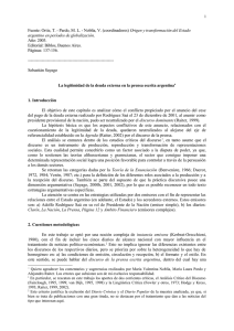 La legitimidad de la deuda externa en la prensa