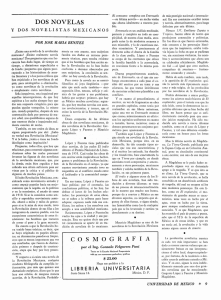 dos novelas - Revista de la Universidad de México