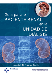 Guia para el paciente renal en la Unidad de Diálisis