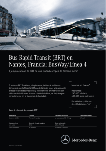 Bus Rapid Transit (BRT) en Nantes, Francia - Mercedes-Benz