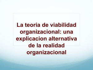 la teoría de viabilidad organizacional ascolfa mayo 2014