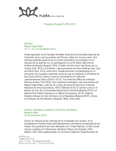Programa Escuela FLORA 2016 Sendero Miguel Ángel Rojas 10