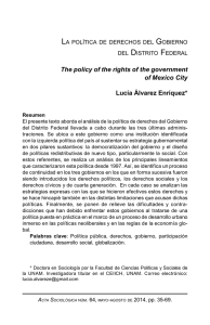 The policy of the rights of the government of