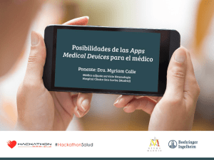 Posibilidades de los medical devices para el médico