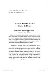 Colección Sócrates Nolasco y Flérida de Nolasco