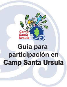 Guía para participación en Camp Santa Ursula