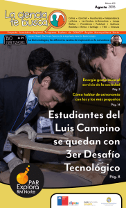Estudiantes del Luis Campino se quedan con 3er Desafío Tecnológico