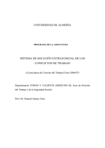 Curso 2006-07 - Universidad de Almería