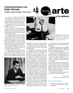 Conversaciones con Pablo Neruda Talks with Pablo Neruda