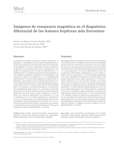 Imágenes de resonancia magnética en el diagnóstico diferencial de