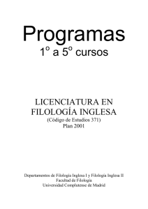 programas licenciatura plan 2001