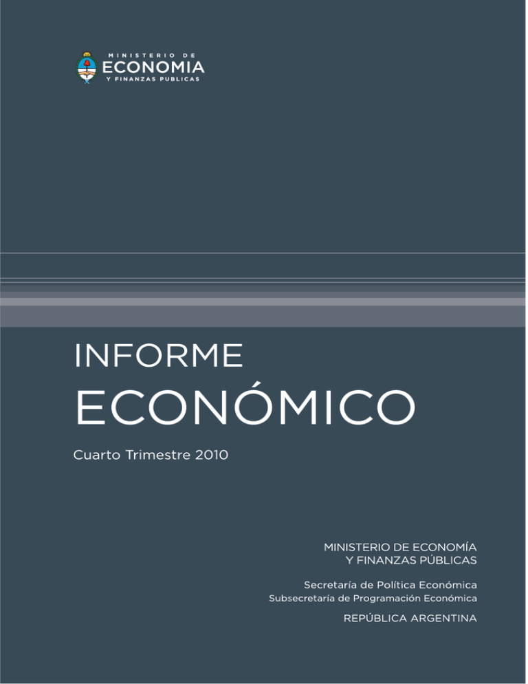 74 INFORME COMPLETO.indd - Ministerio De Hacienda Y Finanzas