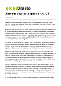 Abre sus puertas la agencia AMICS