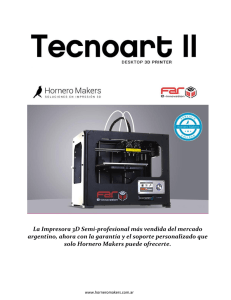 La Impresora 3D Semi-profesional más vendida del mercado