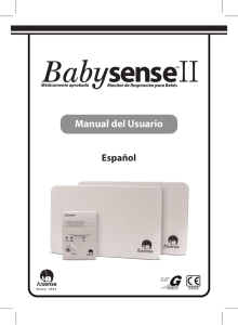 New UG + TS spanish PRINT - Babysense Infant Monitor