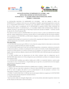 ASOCIACIÓN NACIONAL DE EMPRESARIOS DE COLOMBIA