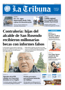 Contraloría: hijas del alcalde de San Rosendo recibieron