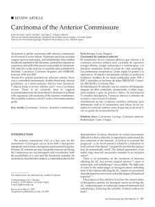 Carcinoma of the Anterior Commissure