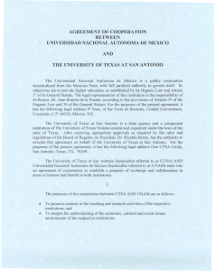 between universidad nacional autonoma de mexico
