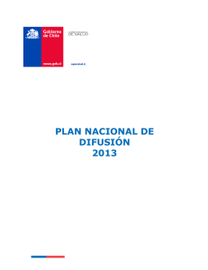 plan nacional de difusión 2013