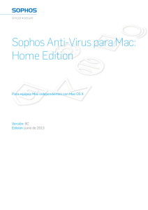 Sophos Anti-Virus para Mac: Home Edition