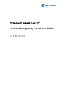 Motorola SURFboard SBG901 Wireless Cable Modem Gateway