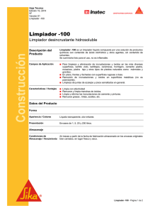 Limpiador -100 - Inatec
