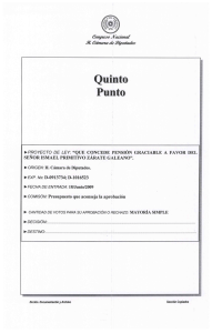 SEN OR ISMAEL PRIMITIVO ZARATE GALEANO”.