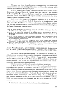 The upper part of the Carazo Formation, consisting of 210 m of