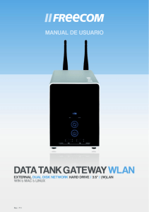 Freecom Data Tank Gateway WLAN
