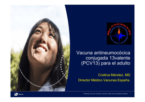 vacuna antineumocócica conjugada
