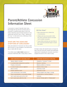Parent/Athlete Concussion Information Sheet - jr