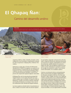 El Qhapaq Ñan - Portal de la Cultura de América Latina y el Caribe