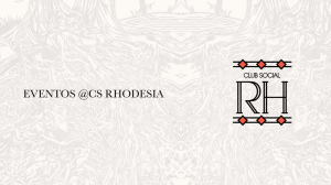 eventos @cs rhodesia - Club Social Rhodesia