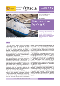 El ferrocarril en España (y II)